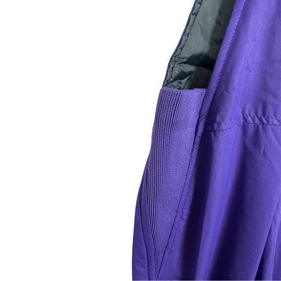 Arctix Bib Snow Pants Purple Adjustable Straps Side Stretch Waist Girls Size L - Picture 6 of 10